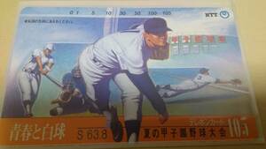 高校野球テレカ【昭和63年夏 甲子園①】写真参照 未使用 BKHY【100度】