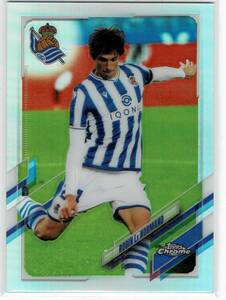 2020-21 Topps Chrome Real Sociedad Robin Le Normand Refractor /25