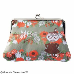 【新品未開封付録】 MOOMIN リトルミイのジャガード織りがま口ポーチ