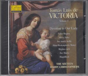 [CD/Collins]T.L.d.ヴィクトリア(1548-1611)/8声のサルヴェ・レジーナ&8声のミサ・サルヴェ他/H.クリストファーズ&ザ・シックスティーン