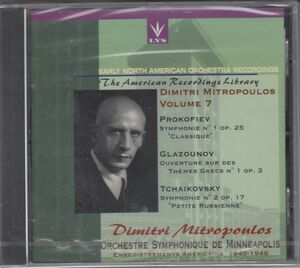 [CD/Lys]チャイコフスキー:交響曲第2番ハ短調Op.17他/D.ミトロプーロス&ミネアポリス交響楽団 1946.3他