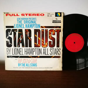 ★LP Lionel Hampton All Stars / Star Dust '6? JPN 国内盤 深溝 Decca SDL-10054 (MG1636-1637)