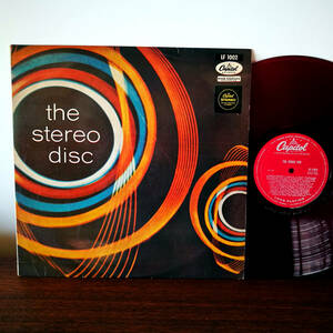 ★LP V.A. / The Stereo Disc JPN 国内赤盤 赤キャピタルラベル_Capital Records