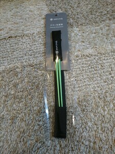 新品 スノーピーク チタン先細箸 グリーン 冷間鍛造チタン合金