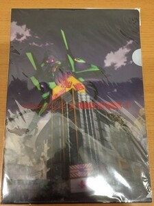 【送料160円/未開封品】EVANGELION:2.22×TOWER RECORDS クリアーファイル 3枚セット [新世紀エヴァンゲリオン][タワーレコード]