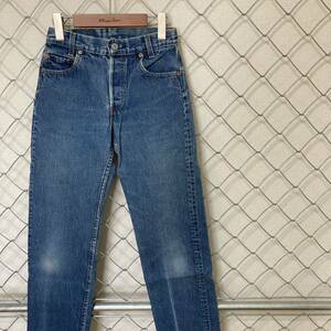 Levi's 701-0117 Levi's 80's USA made 553 Denim pants jeans 27×33 lady's 