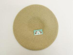 OrdinaryFederation ウールベレー帽 ハットHAT 肌ベージュ / CAP帽子WOOL