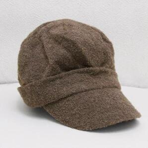 ループニット ジープキャップ 茶ブラウン系 / KNITCAP帽子ワッチ