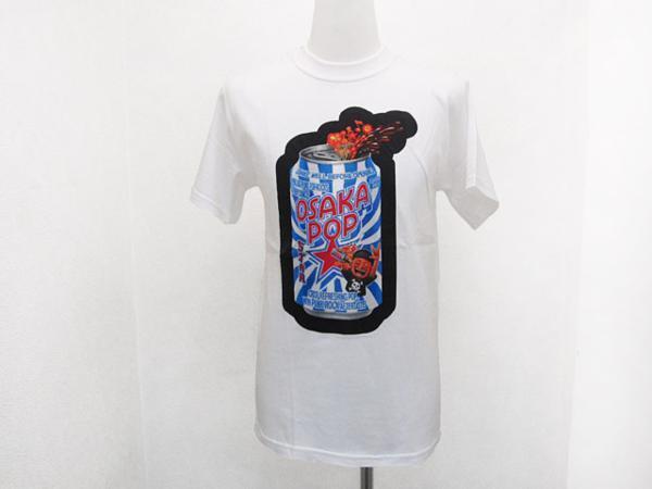 USA バンドTシャツ 大阪ポップスター 白ホワイト メンズS / OsakaPopstar半袖Tee男性