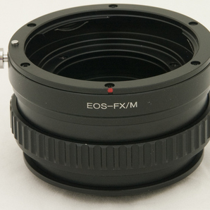 ヘリコイド付 キヤノン Canon EOS/EFレンズ → FUJIFILM Xマウントアダプター X-Pro1 X-T5 X-E4 X-H2 X-S20 X-A7 接写～無限遠 マクロ撮影の画像1