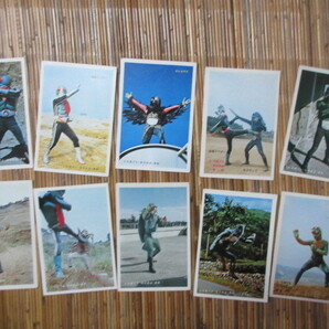 ブロマイド 10枚 仮面ライダーカードの画像1