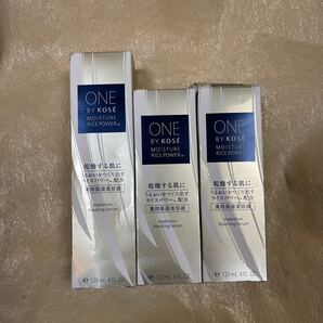 ONE BY KOSE KOSE 薬用保湿美容液 120ml本体とレフィル2箱セット