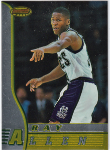 96-97 Bowman's Best #R5 RC【RAY ALLEN】RookieCard