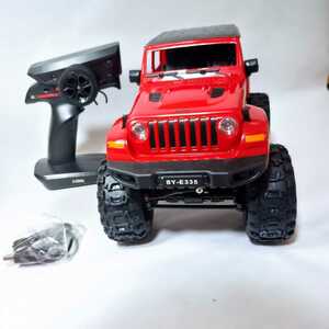 JEEP Wrangler wrangler radio controlled car red 1/14 off-road 2.4GHz SUV toy adult child RC large 