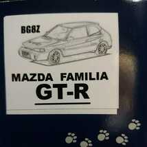 非売品　2003 PMCC/A14 SAPI サピ　1/43 MAZDA FAMILIA GT-R 1992 マツダ　ファミリア ゴールド　ホイール_画像5