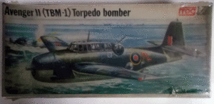 ＦROG/1/72/AVENGER II(TBM-1)TORPEDO BOMBER/イギリス海軍雷撃機アベンジャー(TBM-1)/未開封未組立品