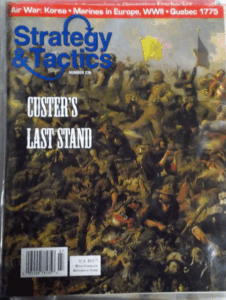 DG/STRATEGY & TACTICS NO.236 THEY DIED WITH THEIR BOOTS ON,VOLUME 1 QUEBEE '75 & CUSTER'S LAST STAND/新品駒未切断/日本語訳無し