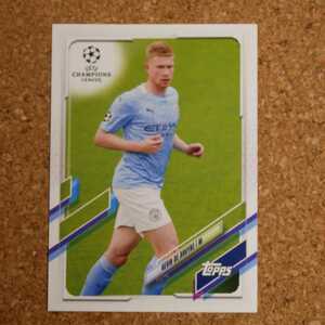 topps uefa champions league japan edition Kevin DE BRUYNE トップス ジャパンエディション ケヴィンデブライネ マンチェスターシティ