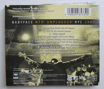 ベイビーフェイス /「MTV アンプラグド」 Babyface / MTV Unplugged NYC 1997、エリック・クラプトン、スティーヴィー・ワンダー_画像3