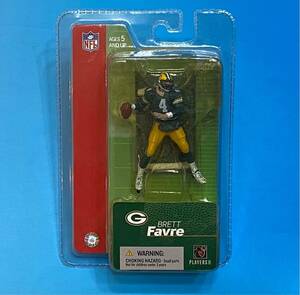 *GW limitation price cut!! * remainder after 1 piece!! * new goods unopened 20 year front!! 2004 year out of print *mak fur Len NFL 3 -inch figure BRETT FAVRE*