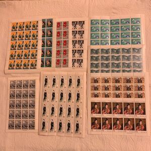 ★切手シート 1970年前後★