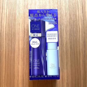 数量限定!KOSE ワンバイコーセー セラムヴェール 本体60ml 高保湿化粧水30ml×1本 北川景子 新品未開封 最安値