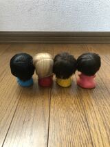 ソフビ人形 4個セット日本製 昭和レトロ_画像2