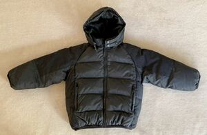  three times degree use import LA direct import OLDNAVY. black down jacket 4 -years old 