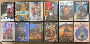 光栄 ファミコンソフト12本セット