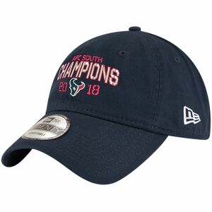 USA正規品 NEWERA ニューエラ NFL ヒューストン テキサンズ TEXANS 限定 2018 チャンピオンズ 9Twenty ストラップバック キャップ 紺