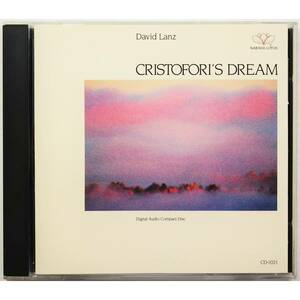 David Lanz / Cristofori's Dream ◇ デヴィッド・ランツ / クリストフォリーの夢 ◇ ピアノ・ソロ・名盤アルバム ◇