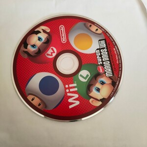NewスーパーマリオブラザーズWii ディスクのみ