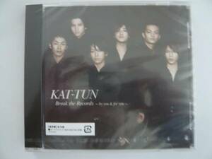 KAT-TUN/Break the Records-by you & for you-通常盤