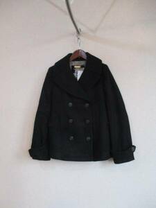 ASKNOWAS black pea coat (USED)112516)