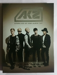 ATOMIC KIZ 直筆サイン入 WA 1st Mini Album AKZ 韓国盤 CD 新品