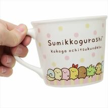 ◆すみっコぐらし ウッドスプーン付き MUG CUP/ぎゅうぎゅう(458)_画像2