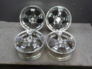 210924500947210 AME SHALLEN シャレン 18×8J 5穴 PCD114.3 オフセット+38 +48 ジャンク品