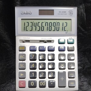 カシオ DS-20WK 経理仕様電卓