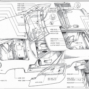  ロータス ヨーロッパ S1 TYPE46 ファクトリー パーツリストの画像3