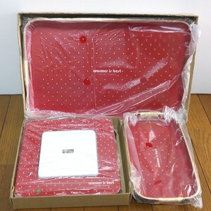 値下げしました【新品・未使用】電気保温トレイ&大小お盆セット 日本製