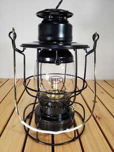 ■レア■新品■Dietz Watchman Railroad Lantern■デイツ ウォッチマン レイルロード ランタン オイルランプ 黒 ブラック■キャンプ