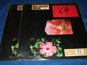  Fuji color album spare 5B(BK) black cardboard ( cardboard 5 sheets entering * screw 2 ps attaching ) 2 pcs. liquidation price 