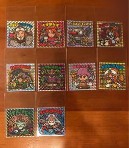 江ノ島 ビックリマン 前後半フルコンプ全10種 スタンプラリー ポストカード付き 新江ノ島水族館 ジャンボビックリマンシール