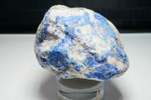 フェルメール ブルー30年前の在庫なので上質!藍色が綺麗な上質アフガニスタン産ラピスラズリ/ラピス/ウルトラマリンブルー原石/178g_画像8