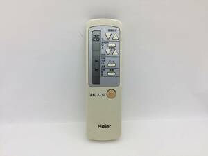 Haier　エアコンリモコン　0010403046　中古品C-1973