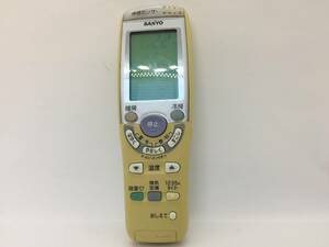 SANYO　エアコンリモコン　RCS-ER1　中古品C-2510