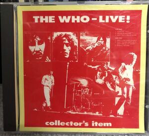 THE WHO / COLLECTOR'S ITEM
