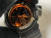 カシオ CASIO Gショック G-SHOCK アナデジ コンビモデル AW-590-1AJF 展示未使用品_画像3