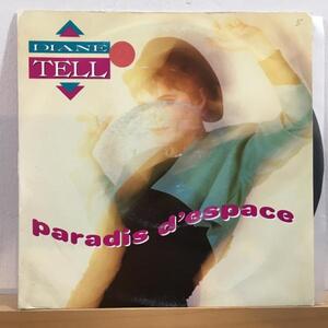 ☆Diane Tell/Paradis D'Espace☆フレンチカナディアン・メロウソウル！7INCH 45