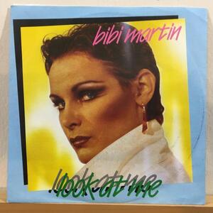 ☆Bibi Martin/Look At Me - Tears☆DUTCH NEW WAVE SYNTH POP！7inch 45 2